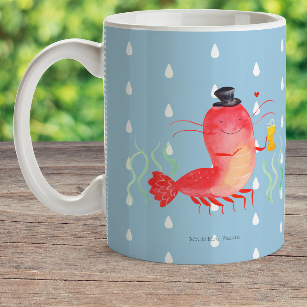 Kindertasse Hummer mit Weizen Kunststoff Tasse, Kindergarten, Tasse, Trinkbecher, Camping Becher, Kaffeetasse, Kunststoffbecher, Kindergartenbecher, Outdoorgeschirr, Kunststoffgeschirr, Reisebecher, Reisetasse, Kinderbecher, Meerestiere, Meer, Urlaub, Garnele, Garnelen, Bier, Kochen, Männerhaushalt, Junggeselle, Junggesellin, Bierliebhaber, Kneipe, Gasthaus, Wirtschaft