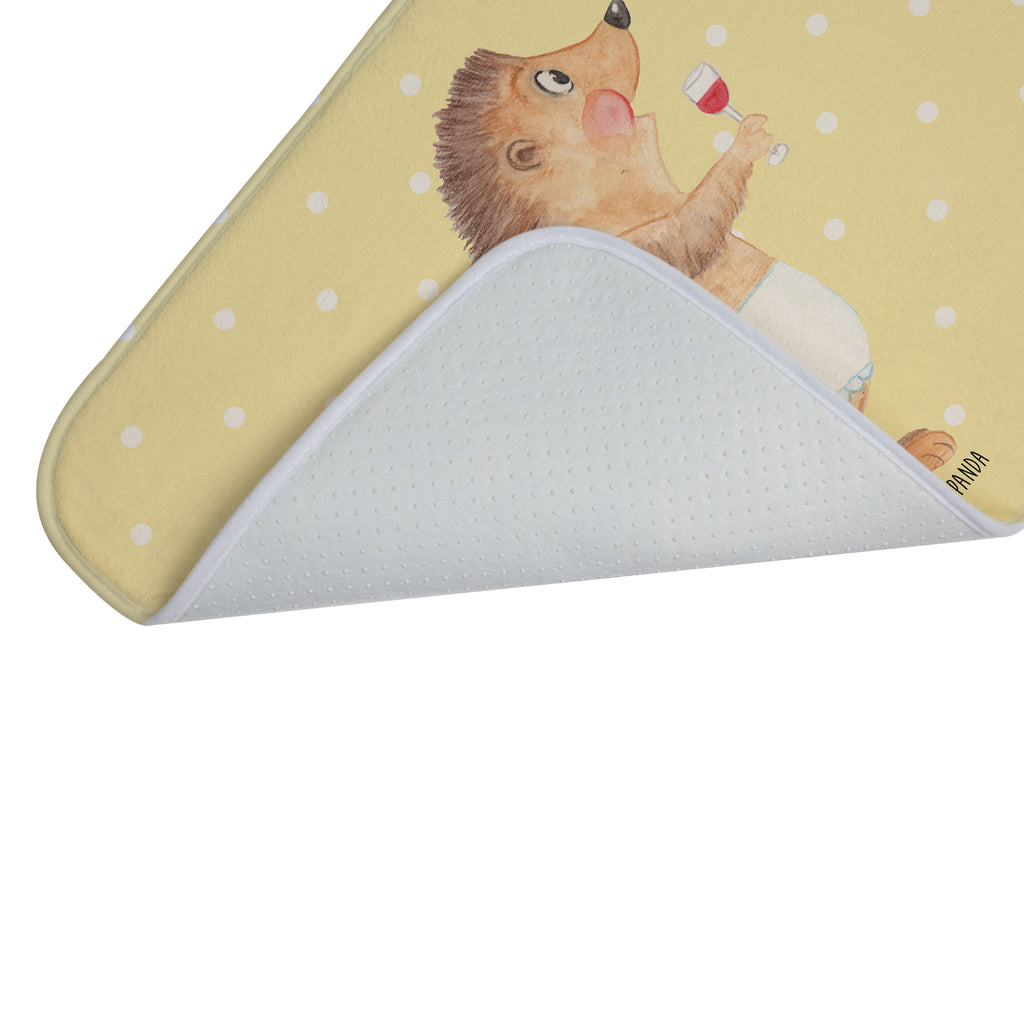 Badvorleger Igel mit Wein Badematte, Badteppich, Duschvorleger, Badezimmerteppich, Badezimmermatte, Badvorleger, Duschmatte, Duschteppich, Tiermotive, Gute Laune, lustige Sprüche, Tiere, Wein Spruch, Igel, Geschenk Weintrinker, Geschenk Weinliebhaber, Wein Deko, Weinglas, Rotwein, Weißwein, Wein trinken