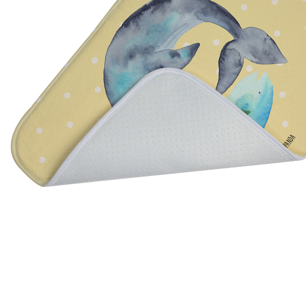 Badvorleger Walfisch & Thunfisch Badematte, Badteppich, Duschvorleger, Badezimmerteppich, Badezimmermatte, Badvorleger, Duschmatte, Duschteppich, Tiermotive, Gute Laune, lustige Sprüche, Tiere, Wal, Wahl, Tunfisch, Wortwitz lustig, Spruch lustig, Flachwitz, Witz, Spruch des Tages, Flachwitz Geschenk