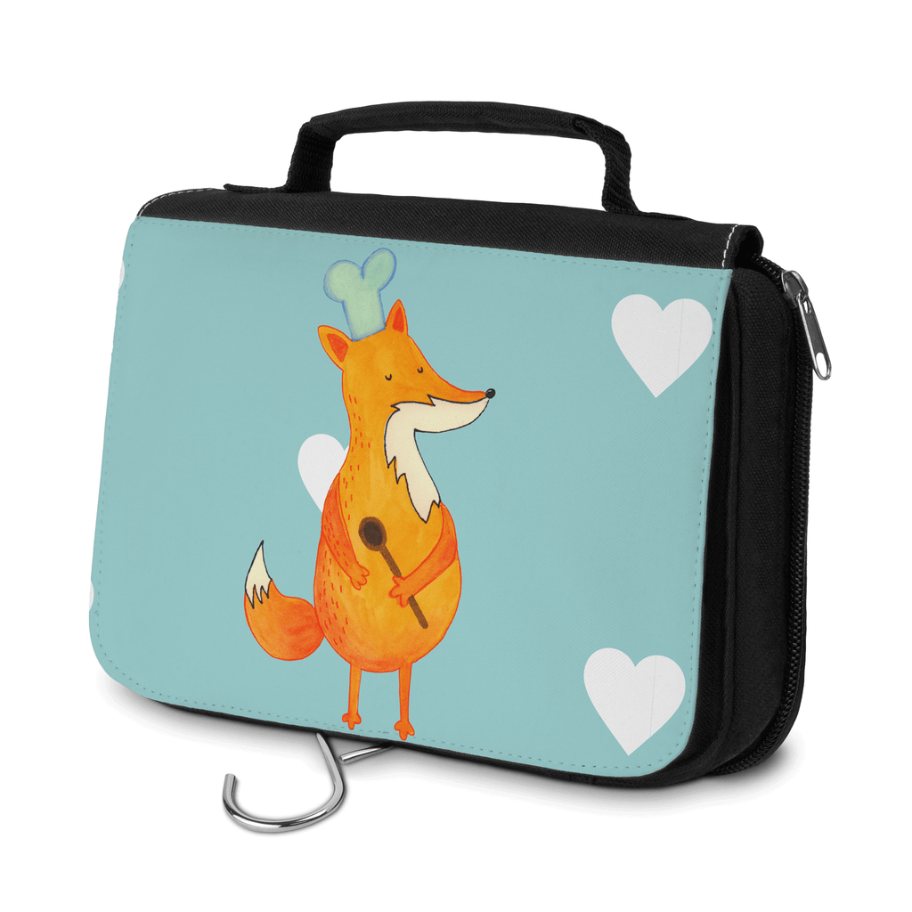 Kulturbeutel Fuchs Koch Kulturbeutel, Zum Aufhängen, Waschtasche, Kosmetiktasche, Damen, Herren, Aufbewahrungstasche, Schminktasche, Kosmetikbeutel, Organizer, Kulturtasche, Schminkutensil, Fuchs, Füchse, Koch Geschenk, Küche Spruch, Küche Deko, Köche, Bäcker, Party Spruch, Spruch lustig, witzig