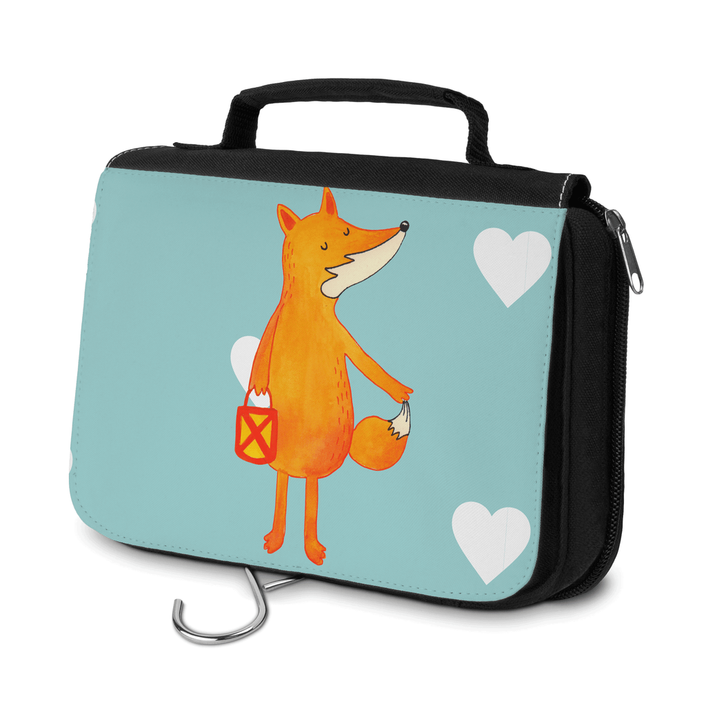 Kulturbeutel Fuchs Laterne Kulturbeutel, Zum Aufhängen, Waschtasche, Kosmetiktasche, Damen, Herren, Aufbewahrungstasche, Schminktasche, Kosmetikbeutel, Organizer, Kulturtasche, Schminkutensil, Fuchs, Füchse, Spruch trösten, Liebeskummer Spruch, Laterne, Sankt Martin, Laternenumzug, Aufmuntern, Cäsar Otto Hugo Flaischlen
