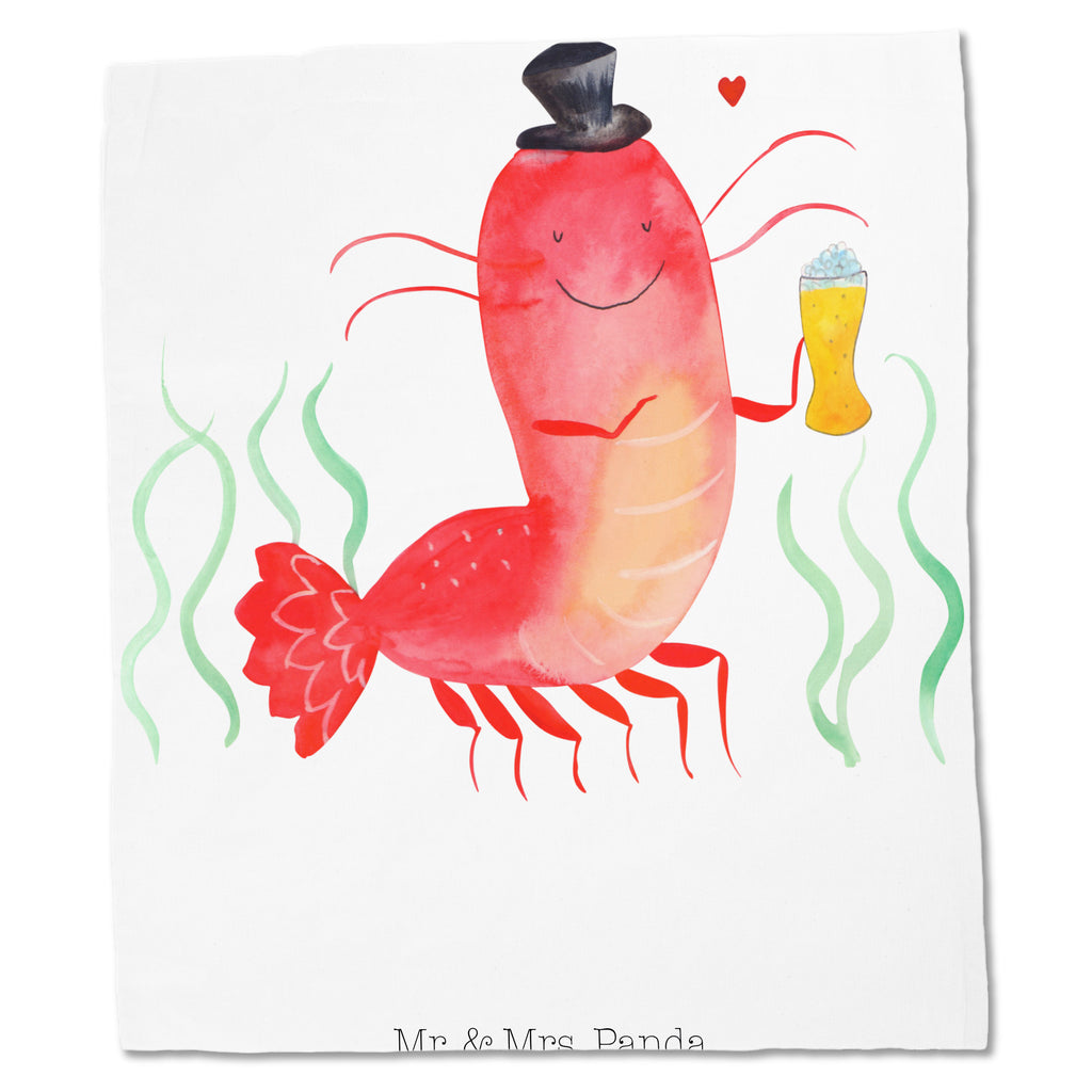 Tragetasche Hummer mit Weizen Beuteltasche, Beutel, Einkaufstasche, Jutebeutel, Stoffbeutel, Meerestiere, Meer, Urlaub, Garnele, Garnelen, Bier, Kochen, Männerhaushalt, Junggeselle, Junggesellin, Bierliebhaber, Kneipe, Gasthaus, Wirtschaft