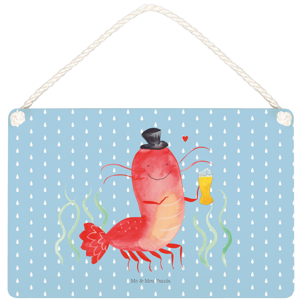 Deko Schild Hummer mit Weizen Dekoschild, Deko Schild, Schild, Tür Schild, Türschild, Holzschild, Wandschild, Wanddeko, Meerestiere, Meer, Urlaub, Garnele, Garnelen, Bier, Kochen, Männerhaushalt, Junggeselle, Junggesellin, Bierliebhaber, Kneipe, Gasthaus, Wirtschaft
