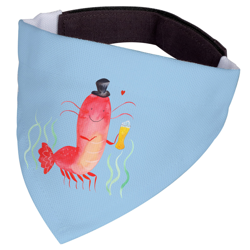 Hundehalstuch L Hummer mit Weizen Hundehalstuch, Halstuch, Hunde, Tuch, groß, große Hunde, Meerestiere, Meer, Urlaub, Garnele, Garnelen, Bier, Kochen, Männerhaushalt, Junggeselle, Junggesellin, Bierliebhaber, Kneipe, Gasthaus, Wirtschaft