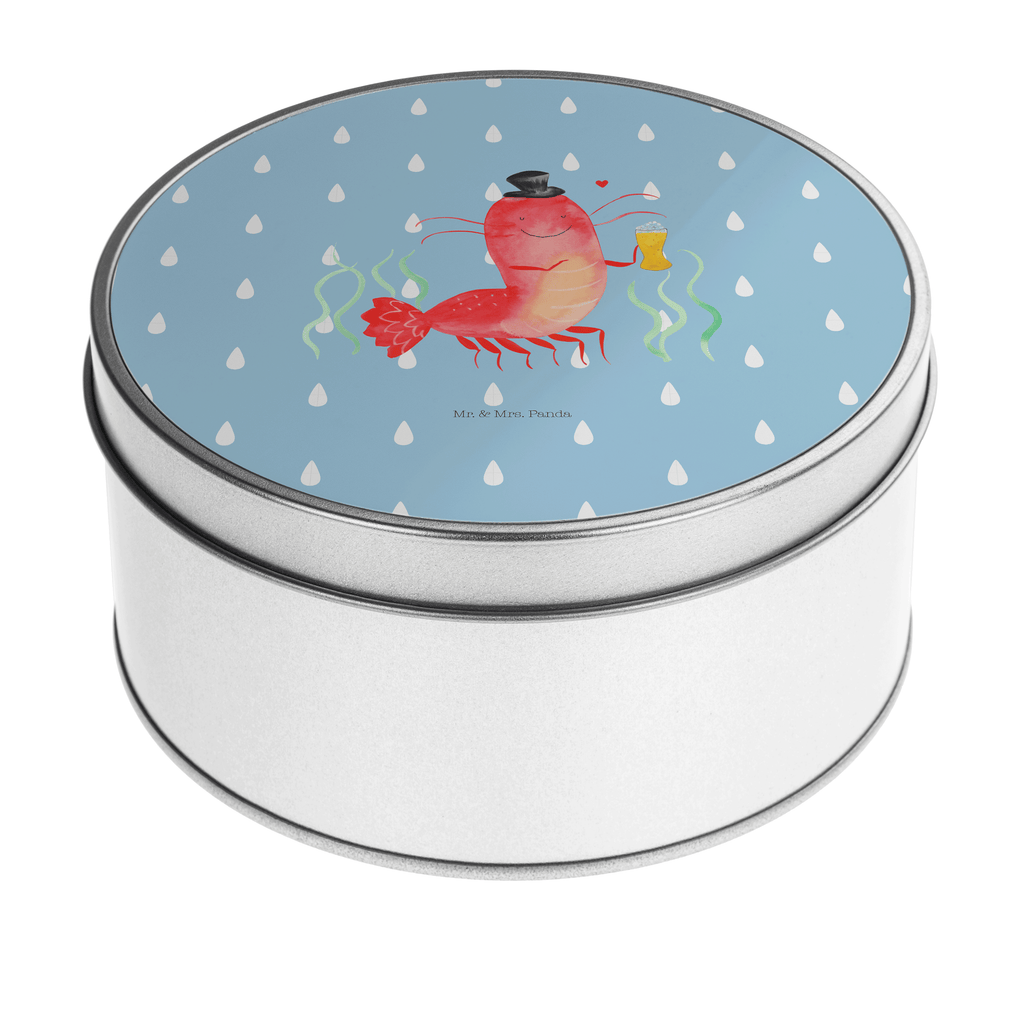 Blechdose rund Hummer mit Weizen Metalldose, Keksdose, Dose, Vorratsdose, Geschenkbox, Meerestiere, Meer, Urlaub, Garnele, Garnelen, Bier, Kochen, Männerhaushalt, Junggeselle, Junggesellin, Bierliebhaber, Kneipe, Gasthaus, Wirtschaft