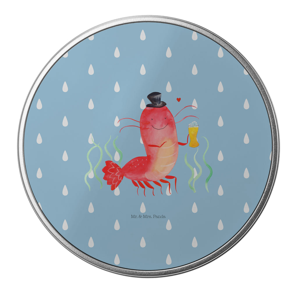 Blechdose rund Hummer mit Weizen Metalldose, Keksdose, Dose, Vorratsdose, Geschenkbox, Meerestiere, Meer, Urlaub, Garnele, Garnelen, Bier, Kochen, Männerhaushalt, Junggeselle, Junggesellin, Bierliebhaber, Kneipe, Gasthaus, Wirtschaft