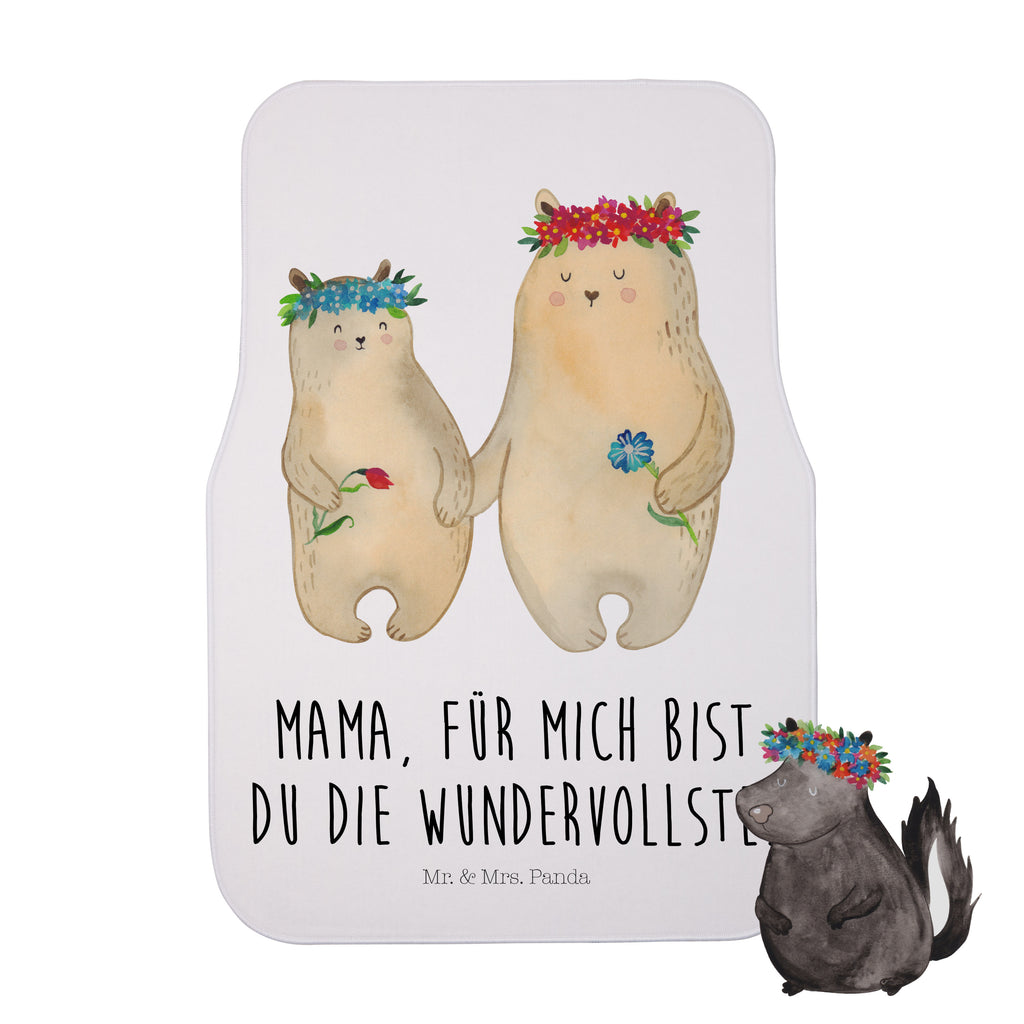 Fahrer Autofußmatte Bären mit Blumenkranz Autofußmatten, Fußmatte Auto, Fahrer, Schmutzmatte Auto, Familie, Vatertag, Muttertag, Bruder, Schwester, Mama, Papa, Oma, Opa, Bär, Bären, Mutter, Mutti, Mami, Lieblingsmensch, Lieblingsmama, beste Mutter, weltbeste Mama, Geschenk Mama. Muttertag, Tochter, Kind, Kinder, Töchter, Family, Vorbild