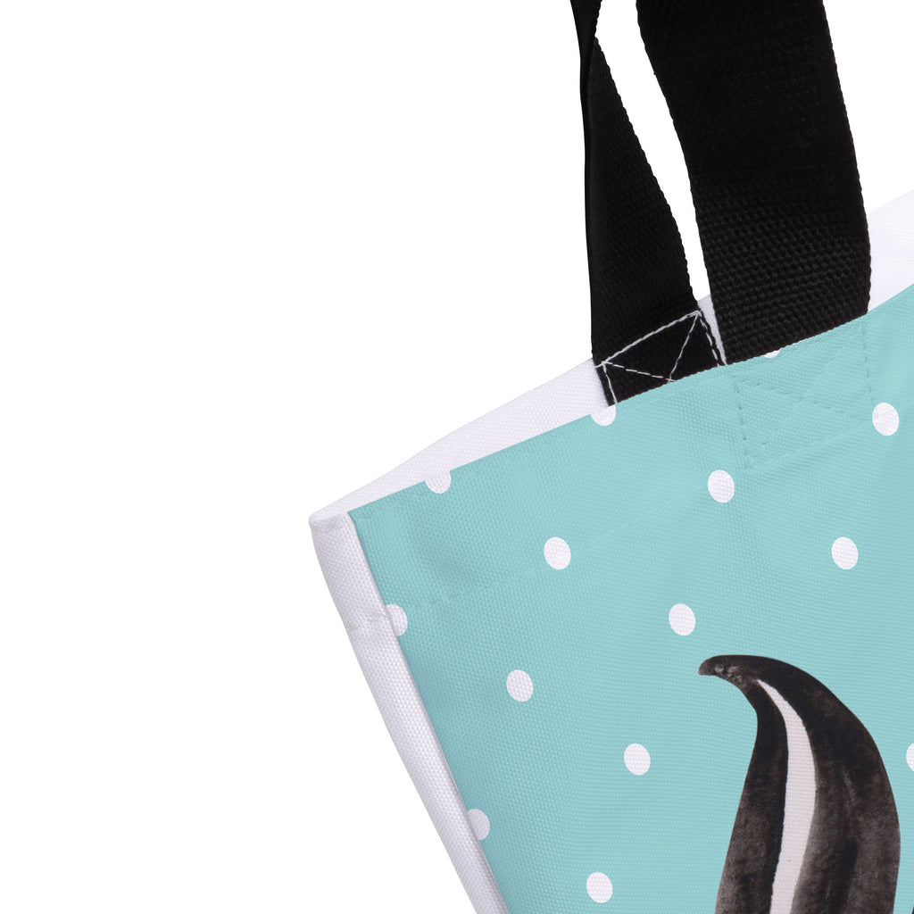 Shopper Stinktier Yoga Beutel, Einkaufstasche, Tasche, Strandtasche, Einkaufsbeutel, Shopper, Schultasche, Freizeittasche, Tragebeutel, Schulbeutel, Alltagstasche, Stinktier, Skunk, Wildtier, Raubtier, Stinker, Stinki, Yoga, Namaste, Lebe, Liebe, Lache
