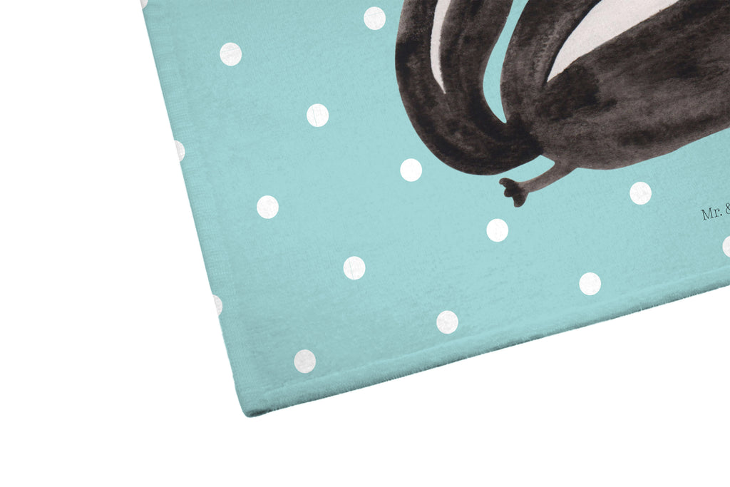 Gäste Handtuch Stinktier Yoga Gästetuch, Reisehandtuch, Sport Handtuch, Frottier, Kinder Handtuch, Stinktier, Skunk, Wildtier, Raubtier, Stinker, Stinki, Yoga, Namaste, Lebe, Liebe, Lache