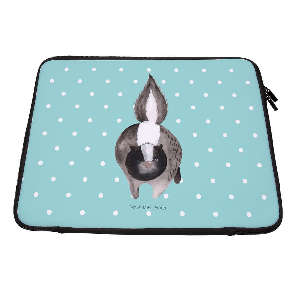 20 x 28 Notebook Tasche  Stinktier Angriff Notebook Tasche, Laptop, Computertasche, Tasche, Stinktier, Skunk, Wildtier, Raubtier, Stinker, Stinki, wütend, Drohung