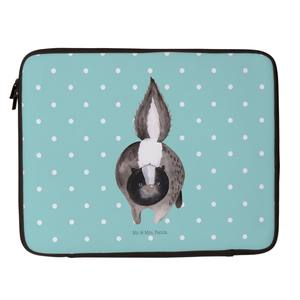 20 x 28 Notebook Tasche  Stinktier Angriff Notebook Tasche, Laptop, Computertasche, Tasche, Stinktier, Skunk, Wildtier, Raubtier, Stinker, Stinki, wütend, Drohung
