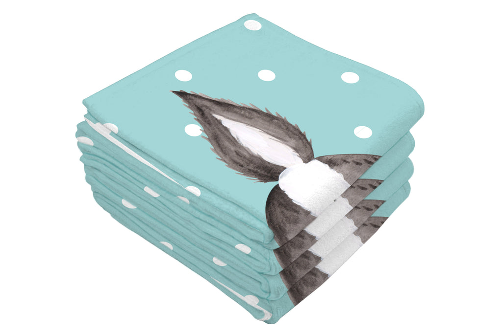 Gäste Handtuch Stinktier Angriff Gästetuch, Reisehandtuch, Sport Handtuch, Frottier, Kinder Handtuch, Stinktier, Skunk, Wildtier, Raubtier, Stinker, Stinki, wütend, Drohung