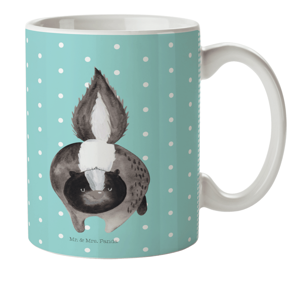 Kindertasse Stinktier Angriff Kunststoff Tasse, Kindergarten, Tasse, Trinkbecher, Camping Becher, Kaffeetasse, Kunststoffbecher, Kindergartenbecher, Outdoorgeschirr, Kunststoffgeschirr, Reisebecher, Reisetasse, Kinderbecher, Stinktier, Skunk, Wildtier, Raubtier, Stinker, Stinki, wütend, Drohung