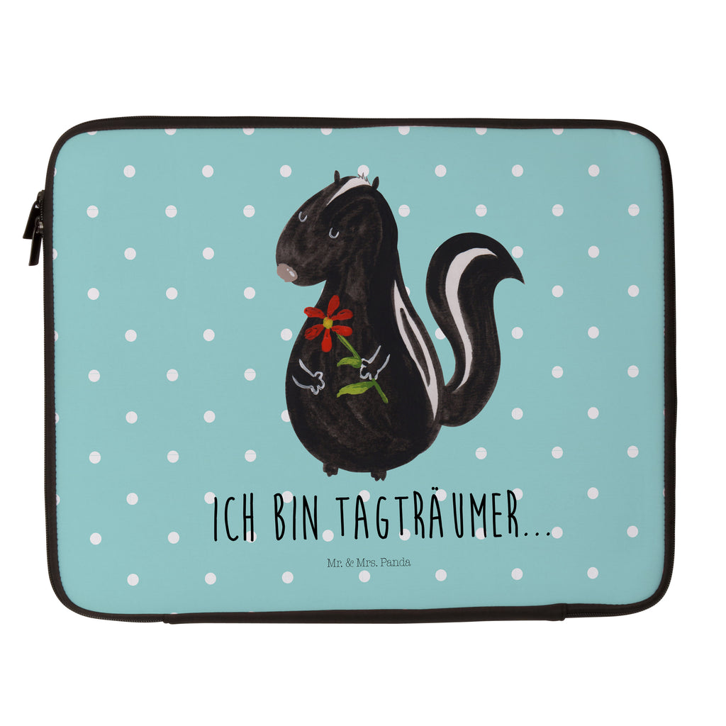 27 x 36 Notebook Tasche  Stinktier Blume Notebook Tasche, Laptop, Computertasche, Tasche, Damen, Schutzhülle, Stinktier, Skunk, Wildtier, Raubtier, Stinker, Stinki, Tagträumer, verträumt, Dreams, Träume