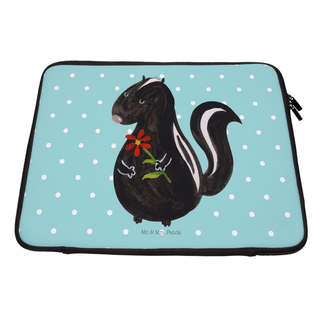 27 x 36 Notebook Tasche  Stinktier Blume Notebook Tasche, Laptop, Computertasche, Tasche, Damen, Schutzhülle, Stinktier, Skunk, Wildtier, Raubtier, Stinker, Stinki, Tagträumer, verträumt, Dreams, Träume