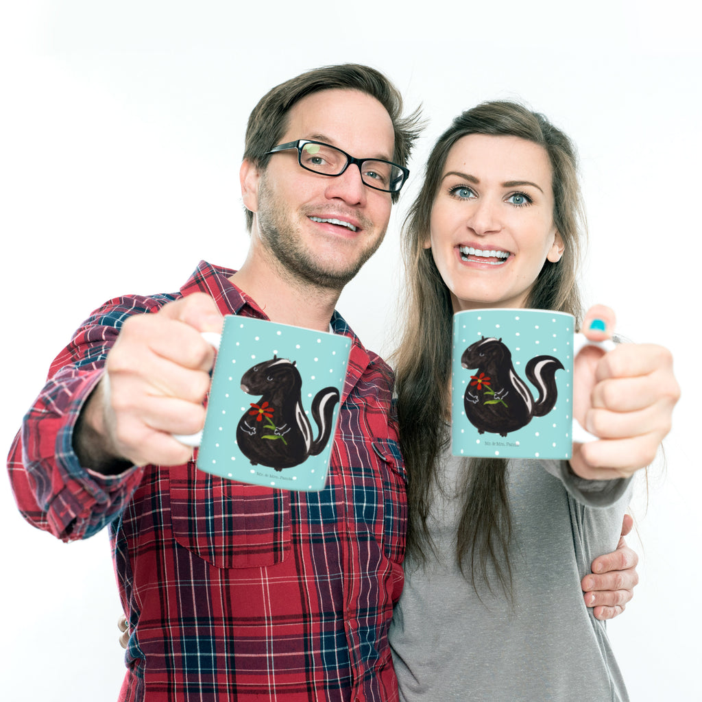 Kindertasse Stinktier Blume Kunststoff Tasse, Kindergarten, Tasse, Trinkbecher, Camping Becher, Kaffeetasse, Kunststoffbecher, Kindergartenbecher, Outdoorgeschirr, Kunststoffgeschirr, Reisebecher, Reisetasse, Kinderbecher, Stinktier, Skunk, Wildtier, Raubtier, Stinker, Stinki, Tagträumer, verträumt, Dreams, Träume