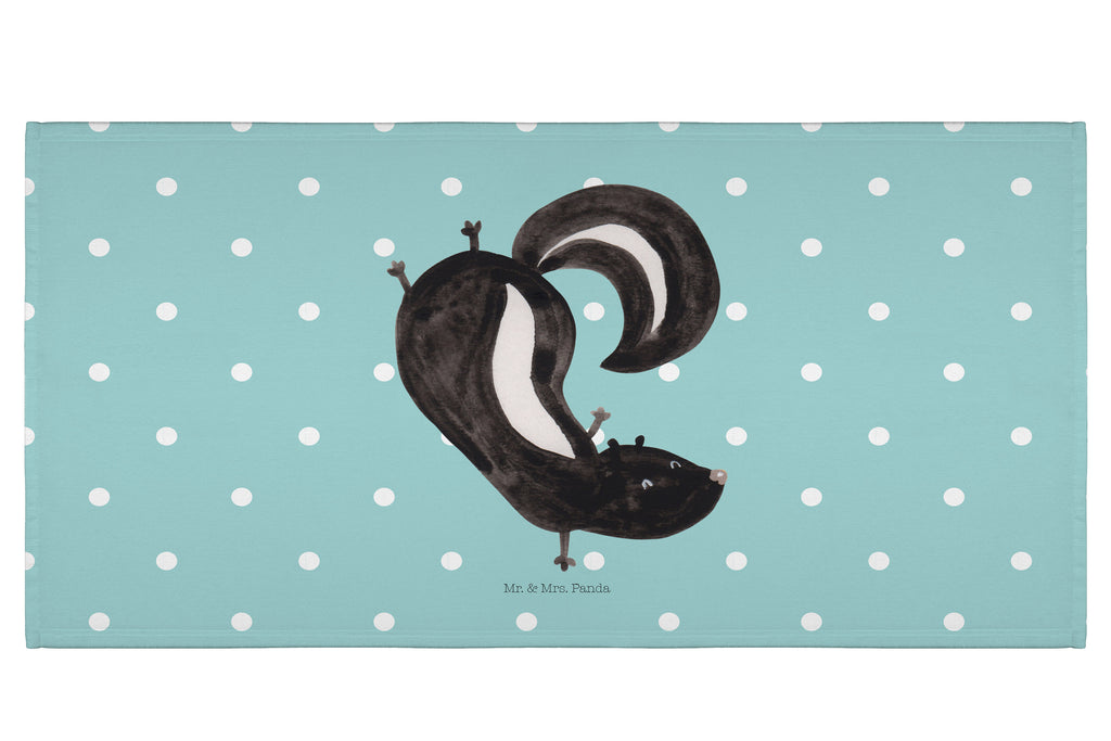 50 x 100 Handtuch Stinktier Handstand Handtuch, Badehandtuch, Badezimmer, Handtücher, groß, Kinder, Baby, Stinktier, Skunk, Wildtier, Raubtier, Stinker, Stinki, Spielplatz, verpielt, Kind