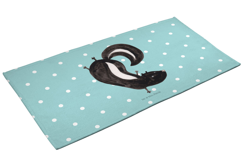 50 x 100 Handtuch Stinktier Handstand Handtuch, Badehandtuch, Badezimmer, Handtücher, groß, Kinder, Baby, Stinktier, Skunk, Wildtier, Raubtier, Stinker, Stinki, Spielplatz, verpielt, Kind