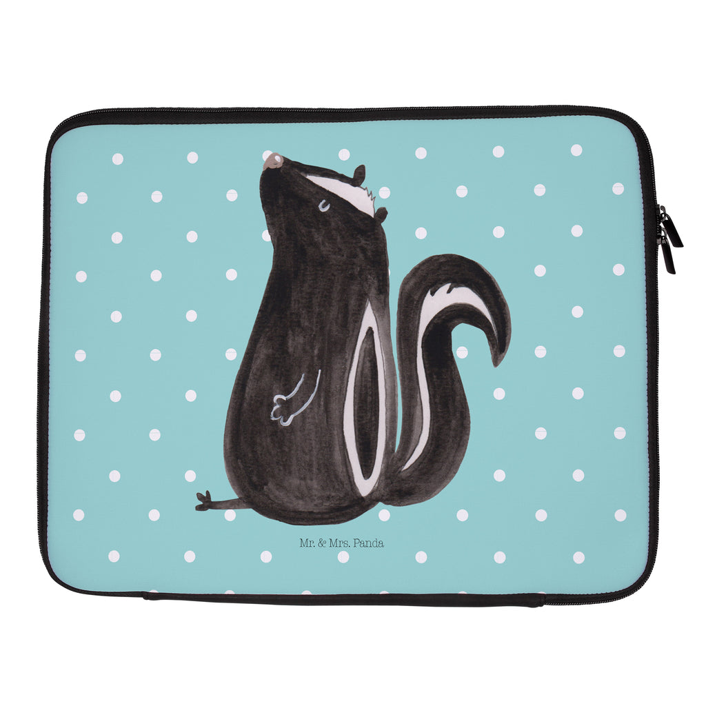 33 x 42 Notebook Tasche Stinktier sitzend Notebook Tasche, Laptop, Computertasche, Tasche, Schutzhülle, Stinktier, Skunk, Wildtier, Raubtier, Stinker, Stinki, Spruch, Büro, Recht, Besserwisser
