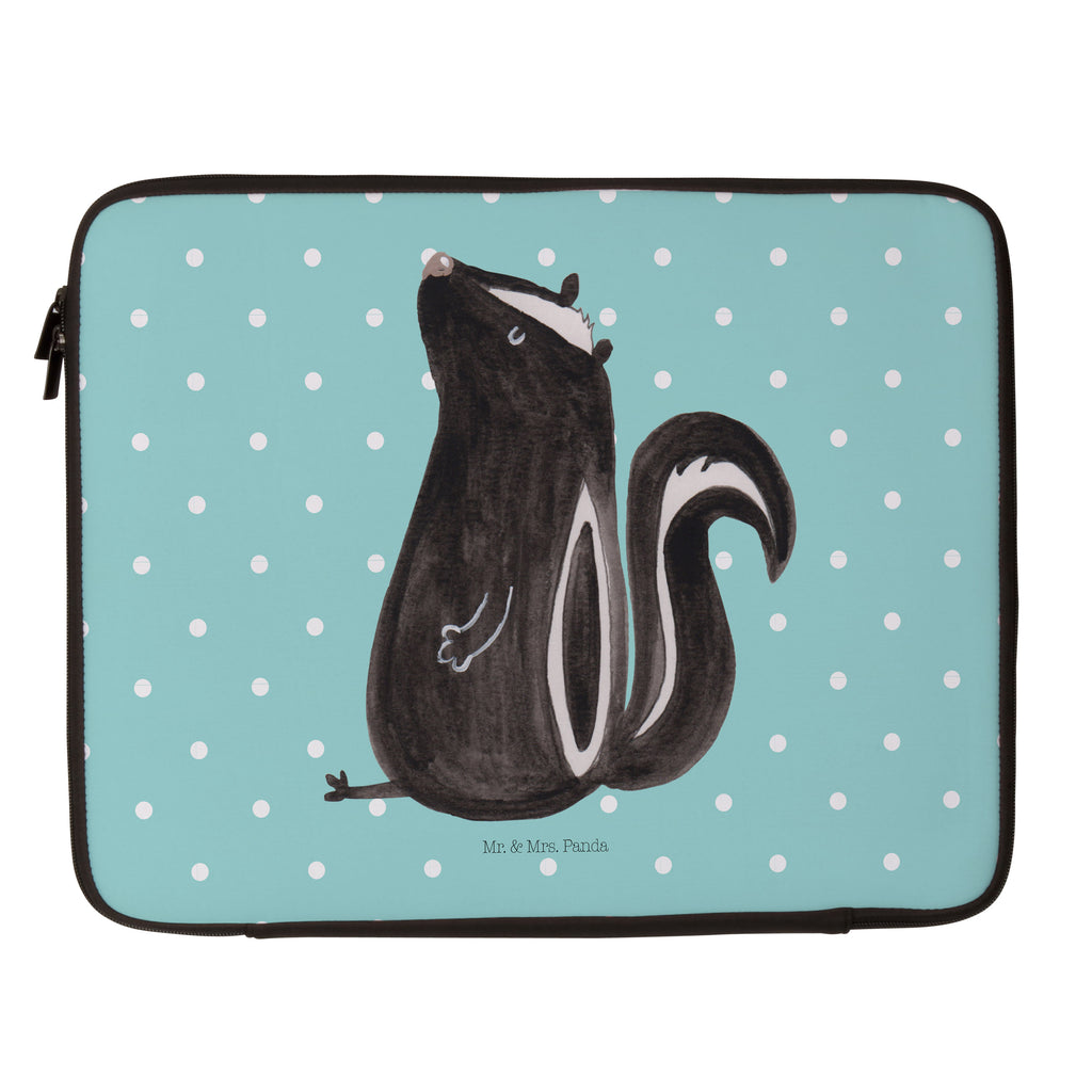 33 x 42 Notebook Tasche Stinktier sitzend Notebook Tasche, Laptop, Computertasche, Tasche, Schutzhülle, Stinktier, Skunk, Wildtier, Raubtier, Stinker, Stinki, Spruch, Büro, Recht, Besserwisser