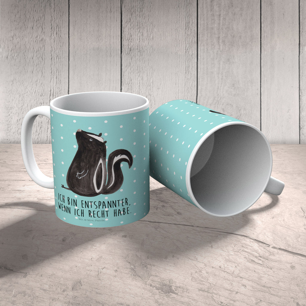 Kindertasse Stinktier sitzend Kunststoff Tasse, Kindergarten, Tasse, Trinkbecher, Camping Becher, Kaffeetasse, Kunststoffbecher, Kindergartenbecher, Outdoorgeschirr, Kunststoffgeschirr, Reisebecher, Reisetasse, Kinderbecher, Stinktier, Skunk, Wildtier, Raubtier, Stinker, Stinki, Spruch, Büro, Recht, Besserwisser