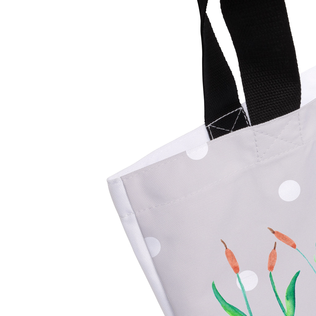Shopper Otter mit Stein Beutel, Einkaufstasche, Tasche, Strandtasche, Einkaufsbeutel, Shopper, Schultasche, Freizeittasche, Tragebeutel, Schulbeutel, Alltagstasche, Otter, Fischotter, Seeotter, Otter Seeotter See Otter