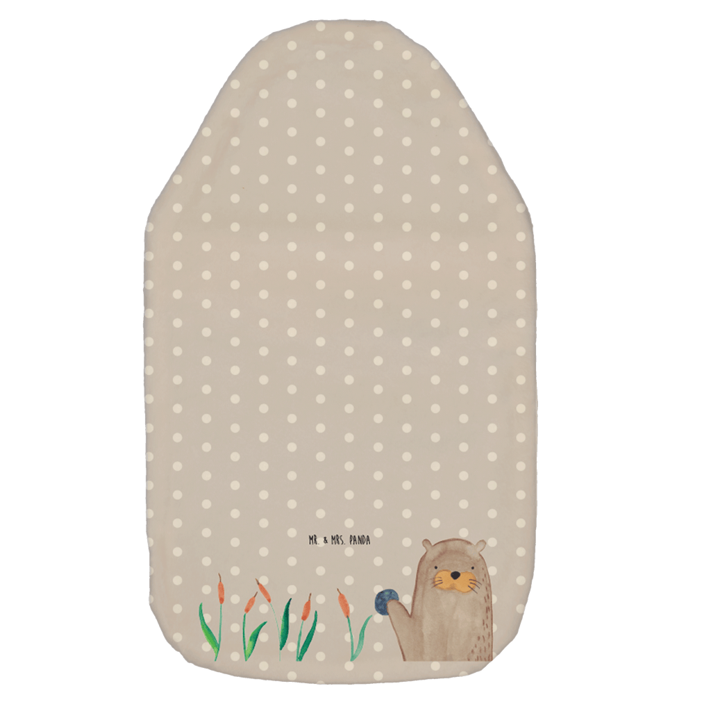 Wärmflasche Otter mit Stein Wärmekissen, Kinderwärmflasche, Körnerkissen, Wärmflaschenbezug, Wärmflasche mit Bezug, Otter, Fischotter, Seeotter, Otter Seeotter See Otter