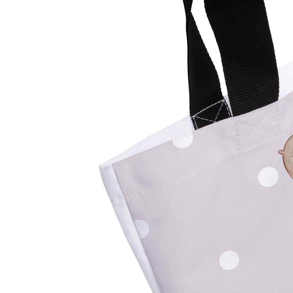 Shopper Otter mit Kind Beutel, Einkaufstasche, Tasche, Strandtasche, Einkaufsbeutel, Shopper, Schultasche, Freizeittasche, Tragebeutel, Schulbeutel, Alltagstasche, Otter, Fischotter, Seeotter, Otter Seeotter See Otter