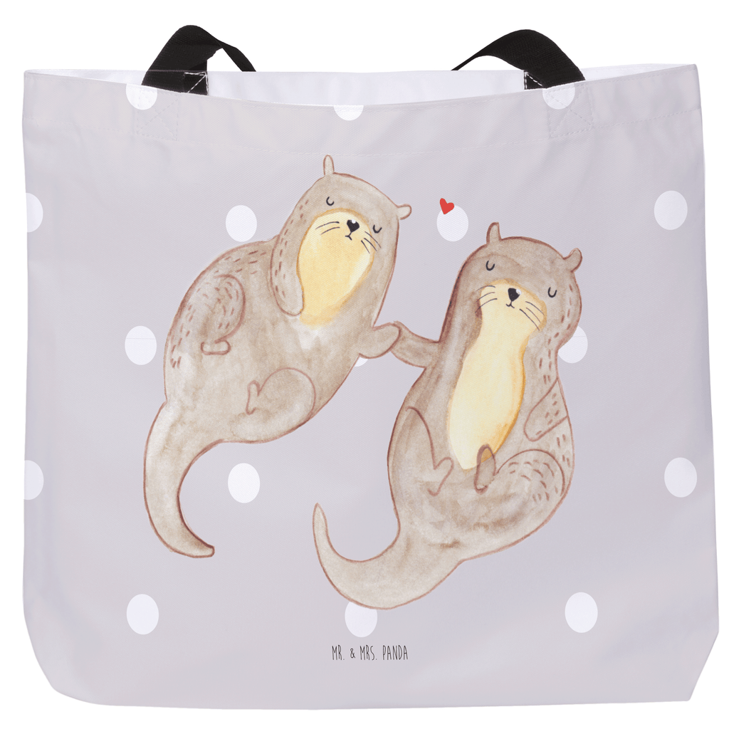 Shopper Otter händchenhaltend Otter Seeotter See Otter Beutel, Einkaufstasche, Tasche, Strandtasche, Einkaufsbeutel, Shopper, Schultasche, Freizeittasche, Tragebeutel, Schulbeutel, Alltagstasche  Otter,  Fischotter,  Seeotter