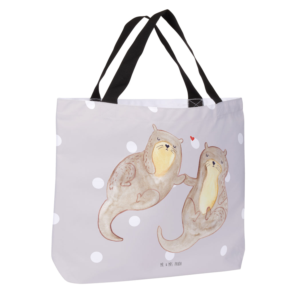 Shopper Otter händchenhaltend Otter Seeotter See Otter Beutel, Einkaufstasche, Tasche, Strandtasche, Einkaufsbeutel, Shopper, Schultasche, Freizeittasche, Tragebeutel, Schulbeutel, Alltagstasche  Otter,  Fischotter,  Seeotter