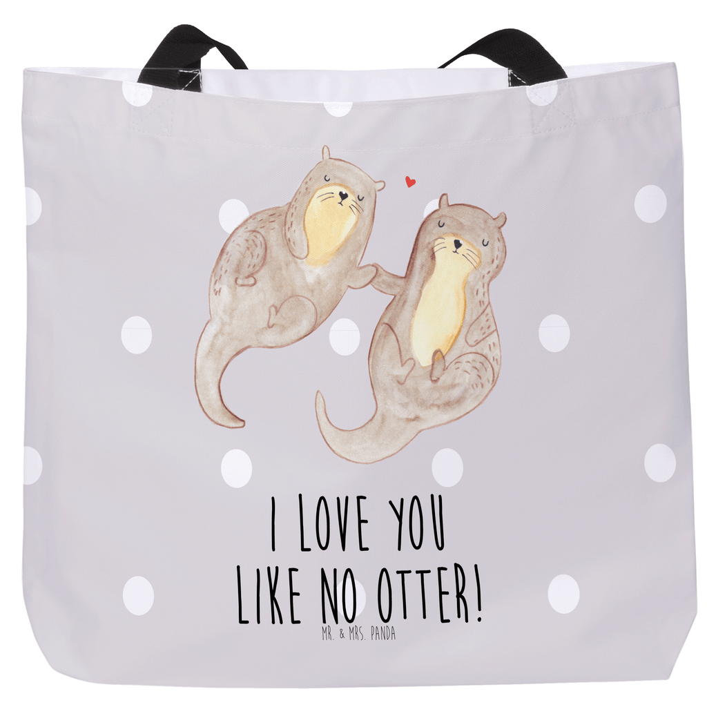 Shopper Otter händchenhaltend Otter Seeotter See Otter Beutel, Einkaufstasche, Tasche, Strandtasche, Einkaufsbeutel, Shopper, Schultasche, Freizeittasche, Tragebeutel, Schulbeutel, Alltagstasche  Otter,  Fischotter,  Seeotter