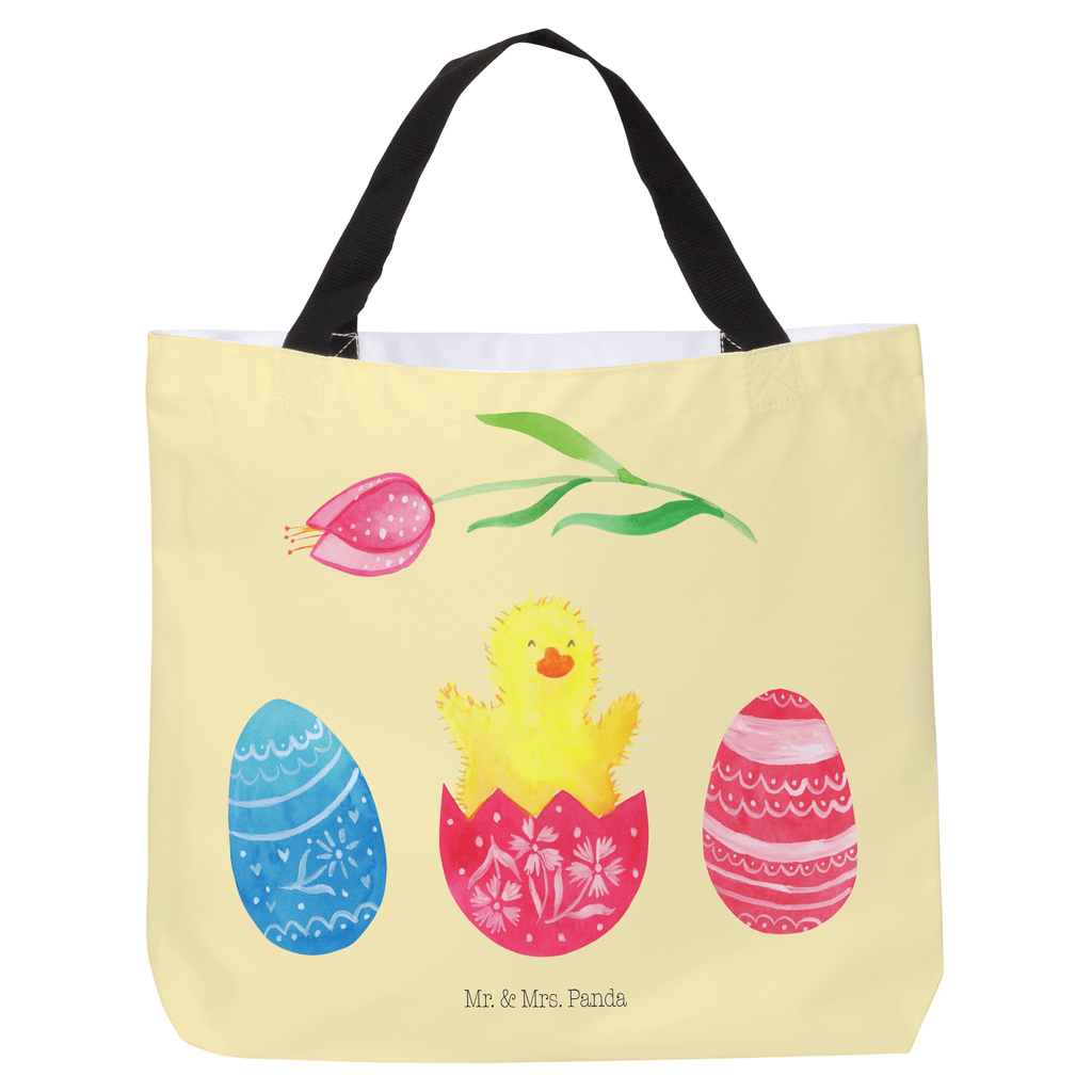 Shopper Küken geschlüpft Beutel, Einkaufstasche, Tasche, Strandtasche, Einkaufsbeutel, Shopper, Schultasche, Freizeittasche, Tragebeutel, Schulbeutel, Alltagstasche, Ostern, Osterhase, Ostergeschenke, Osternest, Osterdeko, Geschenk zu Ostern, Küken, Osterei, Ostereier, Ei, Frühlingsgefühle, Freude, Grüße, liebe Grüße, Frohe Ostern, Ostergrüße