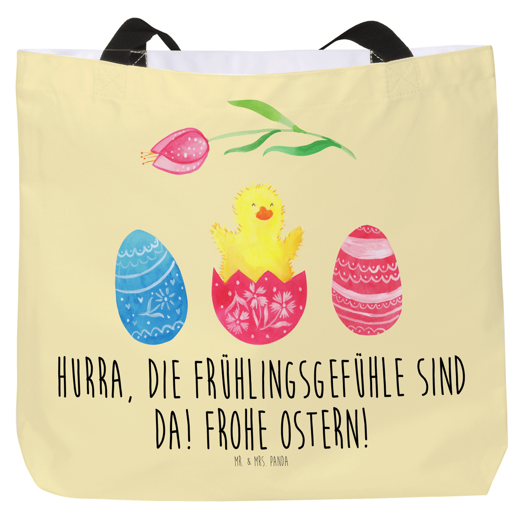 Shopper Küken geschlüpft Beutel, Einkaufstasche, Tasche, Strandtasche, Einkaufsbeutel, Shopper, Schultasche, Freizeittasche, Tragebeutel, Schulbeutel, Alltagstasche, Ostern, Osterhase, Ostergeschenke, Osternest, Osterdeko, Geschenk zu Ostern, Küken, Osterei, Ostereier, Ei, Frühlingsgefühle, Freude, Grüße, liebe Grüße, Frohe Ostern, Ostergrüße