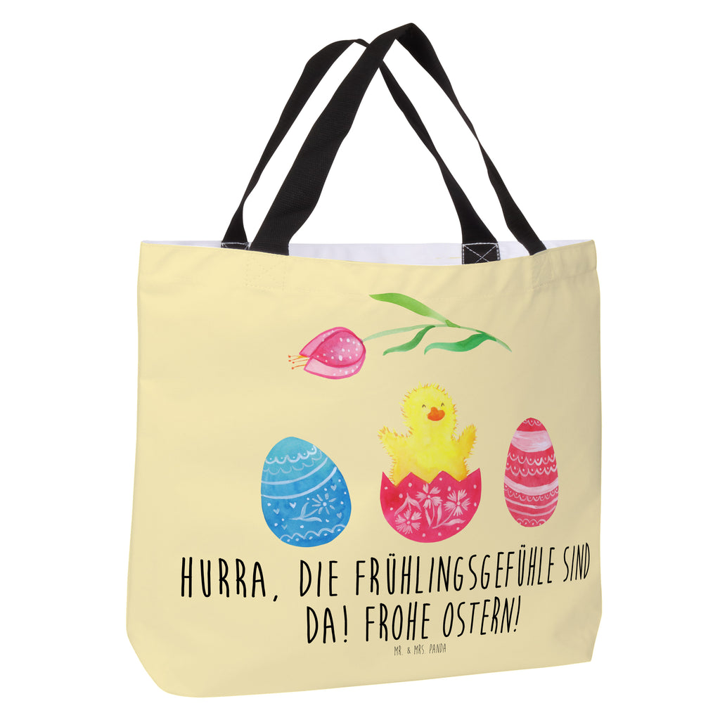 Shopper Küken geschlüpft Beutel, Einkaufstasche, Tasche, Strandtasche, Einkaufsbeutel, Shopper, Schultasche, Freizeittasche, Tragebeutel, Schulbeutel, Alltagstasche, Ostern, Osterhase, Ostergeschenke, Osternest, Osterdeko, Geschenk zu Ostern, Küken, Osterei, Ostereier, Ei, Frühlingsgefühle, Freude, Grüße, liebe Grüße, Frohe Ostern, Ostergrüße