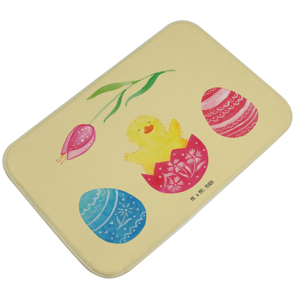 Badvorleger Küken geschlüpft Badematte, Badteppich, Duschvorleger, Badezimmerteppich, Badezimmermatte, Badvorleger, Duschmatte, Duschteppich, Ostern, Osterhase, Ostergeschenke, Osternest, Osterdeko, Geschenk zu Ostern, Küken, Osterei, Ostereier, Ei, Frühlingsgefühle, Freude, Grüße, liebe Grüße, Frohe Ostern, Ostergrüße