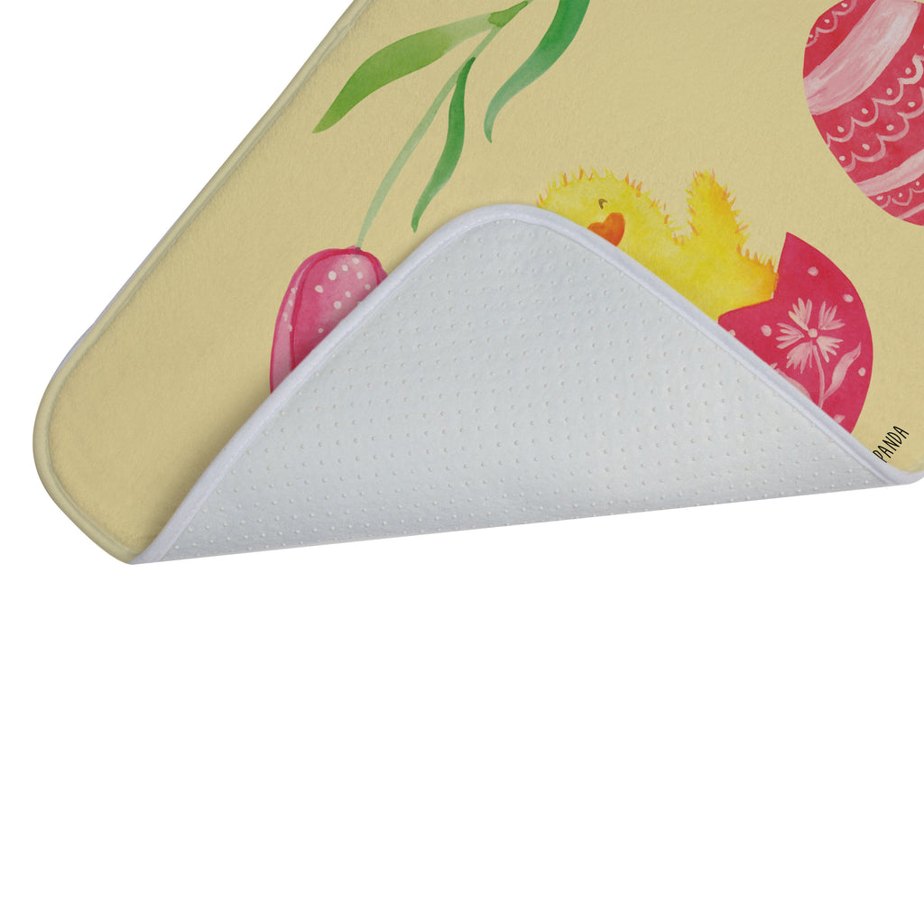 Badvorleger Küken geschlüpft Badematte, Badteppich, Duschvorleger, Badezimmerteppich, Badezimmermatte, Badvorleger, Duschmatte, Duschteppich, Ostern, Osterhase, Ostergeschenke, Osternest, Osterdeko, Geschenk zu Ostern, Küken, Osterei, Ostereier, Ei, Frühlingsgefühle, Freude, Grüße, liebe Grüße, Frohe Ostern, Ostergrüße