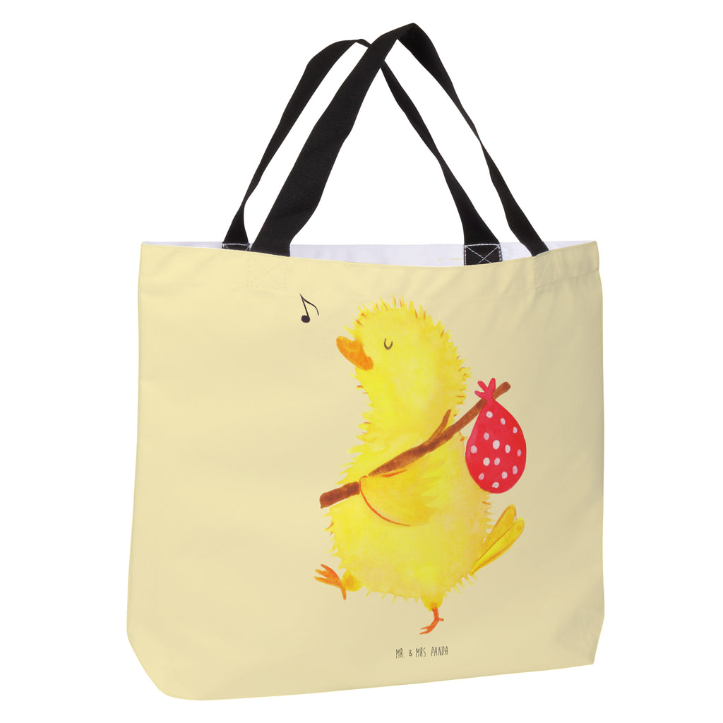 Shopper Küken Wanderer Beutel, Einkaufstasche, Tasche, Strandtasche, Einkaufsbeutel, Shopper, Schultasche, Freizeittasche, Tragebeutel, Schulbeutel, Alltagstasche, Ostern, Osterhase, Ostergeschenke, Osternest, Osterdeko, Geschenk zu Ostern, Küken, Osterei, Ostereier, Ei, Frühlingsgefühle, Freude, Grüße, liebe Grüße, Frohe Ostern, Ostergrüße, Flausen, Wunder, Reisen, Weltenbummler, Zeit, Zeitmanagement, Backpacker