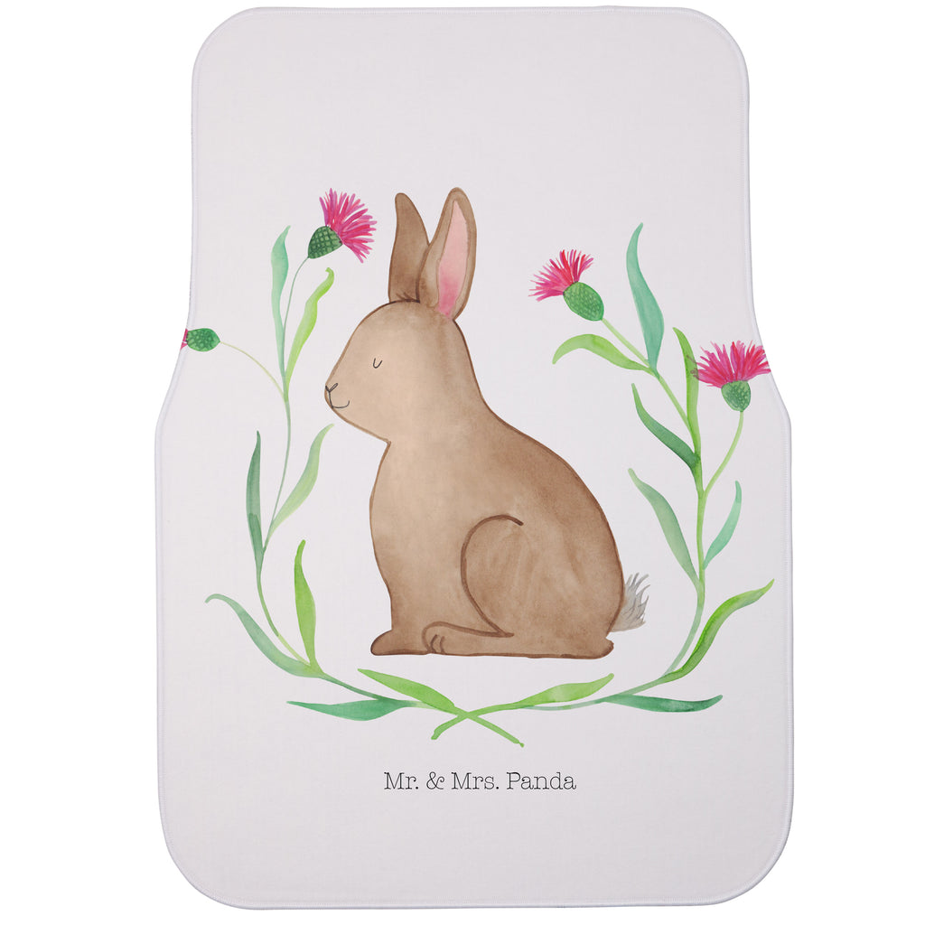 Fahrer Autofußmatte Hase sitzend Autofußmatten, Fußmatte Auto, Fahrer, Schmutzmatte Auto, Ostern, Osterhase, Ostergeschenke, Osternest, Osterdeko, Geschenk zu Ostern, Frohe Ostern, Ostergrüße, Osterblume, Liebe, Grüße, Hase, Kaninchen