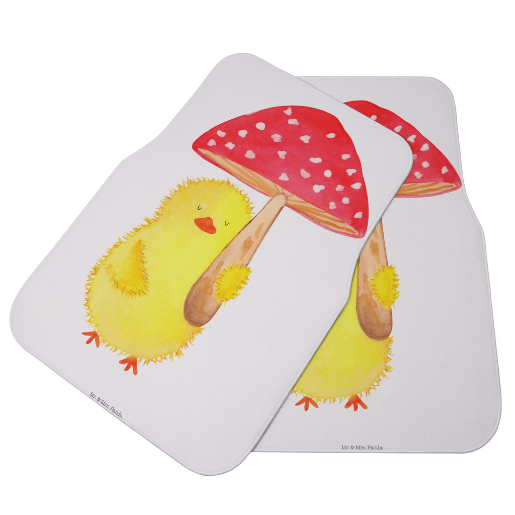 Fahrer Autofußmatte Küken Fliegenpilz Autofußmatten, Fußmatte Auto, Fahrer, Schmutzmatte Auto, Ostern, Osterhase, Ostergeschenke, Osternest, Osterdeko, Geschenk zu Ostern, Küken, Fliegenpilz, Glückspilz, Frohe Ostern, Ostergrüße