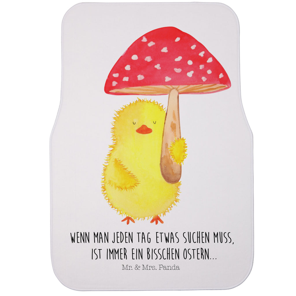 Fahrer Autofußmatte Küken Fliegenpilz Autofußmatten, Fußmatte Auto, Fahrer, Schmutzmatte Auto, Ostern, Osterhase, Ostergeschenke, Osternest, Osterdeko, Geschenk zu Ostern, Küken, Fliegenpilz, Glückspilz, Frohe Ostern, Ostergrüße