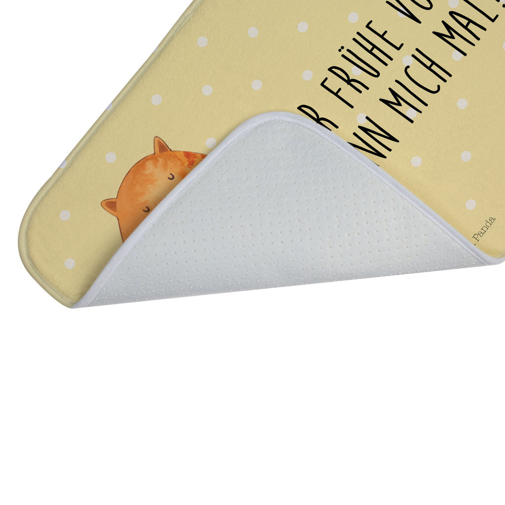 Badvorleger Katze Frühaufsteher Badematte, Badteppich, Duschvorleger, Badezimmerteppich, Badezimmermatte, Badvorleger, Duschmatte, Duschteppich, Katze, Katzenmotiv, Katzenfan, Katzendeko, Katzenfreund, Katzenliebhaber, Katzenprodukte, Katzenartikel, Katzenaccessoires, Katzensouvenirs, Katzenliebhaberprodukte, Katzenmotive, Der frühe Vogel kann mich mal, Morgenmuffel, Frühaufsteher, Kaffee, Katzen, Kater, Mietze