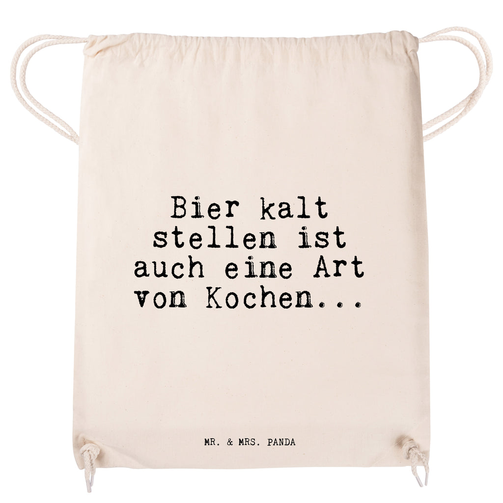 Sportbeutel Sprüche und Zitate Bier kalt stellen ist auch eine Art von Kochen... Sportbeutel, Turnbeutel, Beutel, Sporttasche, Tasche, Stoffbeutel, Sportbeutel Kinder, Spruch, Sprüche, lustig, Weisheiten, Zitate, Spruch Sprüche Weisheiten Zitate Lustig Weisheit Worte