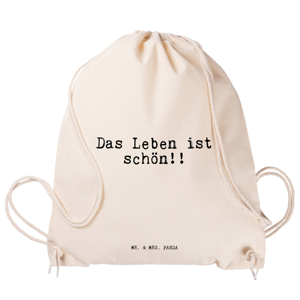 Sportbeutel Sprüche und Zitate Das Leben ist schön!! Sportbeutel, Turnbeutel, Beutel, Sporttasche, Tasche, Stoffbeutel, Sportbeutel Kinder, Spruch, Sprüche, lustig, Weisheiten, Zitate, Spruch Sprüche Weisheiten Zitate Lustig Weisheit Worte