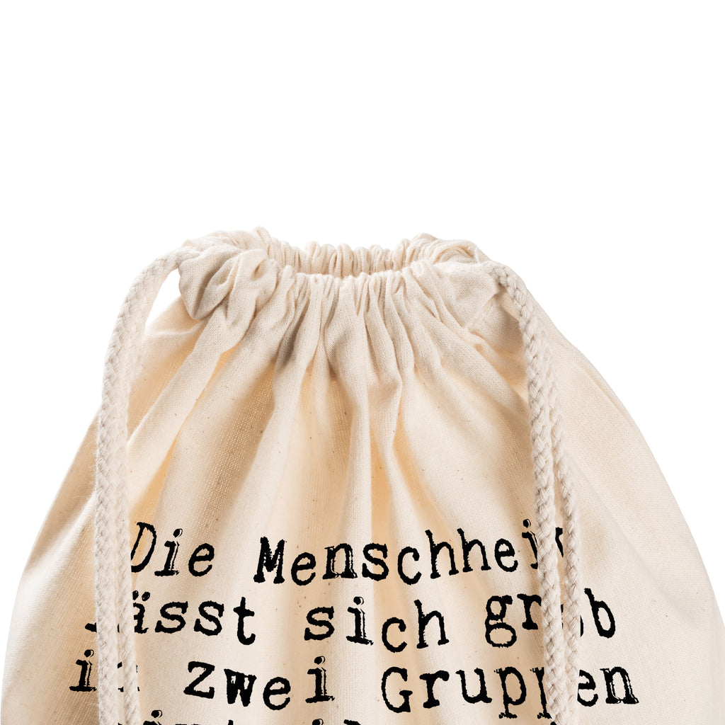 Sportbeutel Sprüche und Zitate Die Menschheit lässt sich grob in zwei Gruppen einteilen: in Hundeliebhaber und in vom Leben Benachteiligte. Sportbeutel, Turnbeutel, Beutel, Sporttasche, Tasche, Stoffbeutel, Sportbeutel Kinder, Spruch, Sprüche, lustig, Weisheiten, Zitate, Spruch Sprüche Weisheiten Zitate Lustig Weisheit Worte