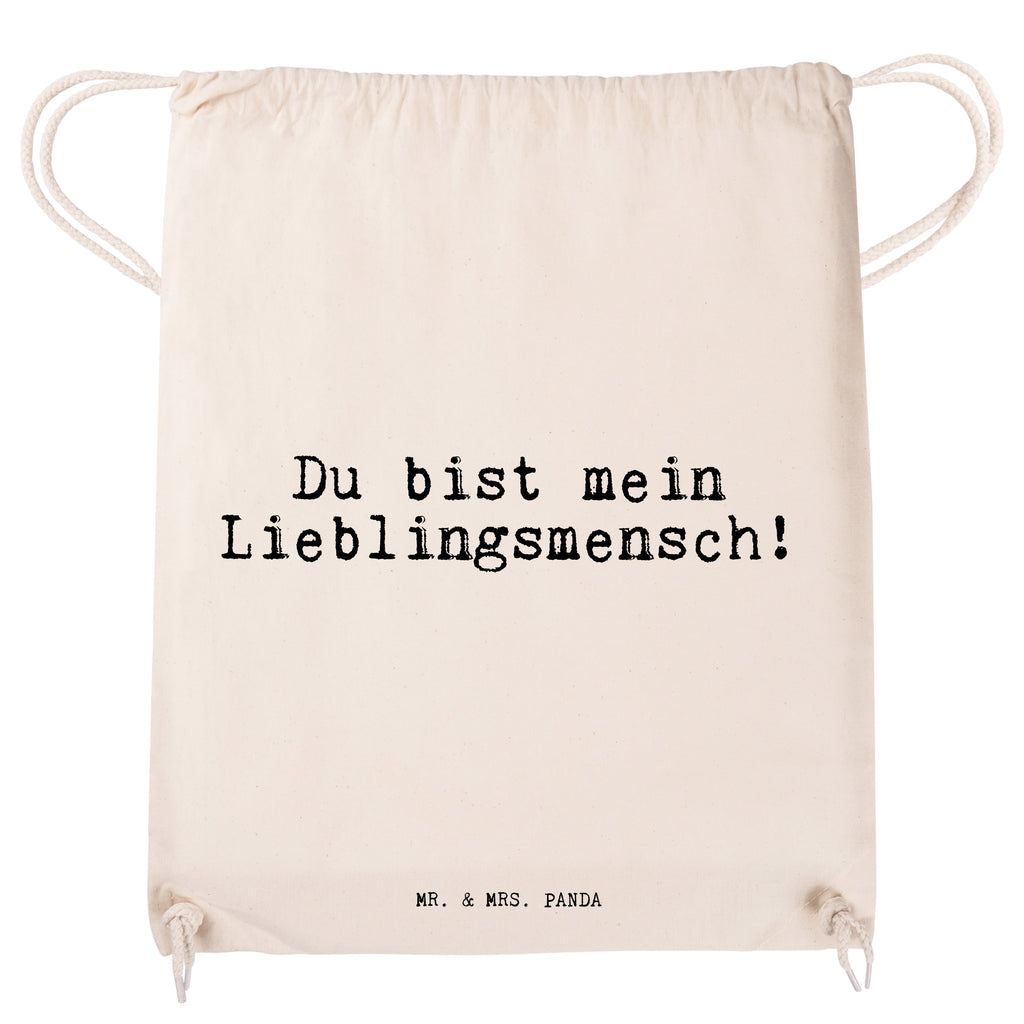 Sportbeutel Sprüche und Zitate Du bist mein Lieblingsmensch! Sportbeutel, Turnbeutel, Beutel, Sporttasche, Tasche, Stoffbeutel, Sportbeutel Kinder, Spruch, Sprüche, lustig, Weisheiten, Zitate, Spruch Sprüche Weisheiten Zitate Lustig Weisheit Worte