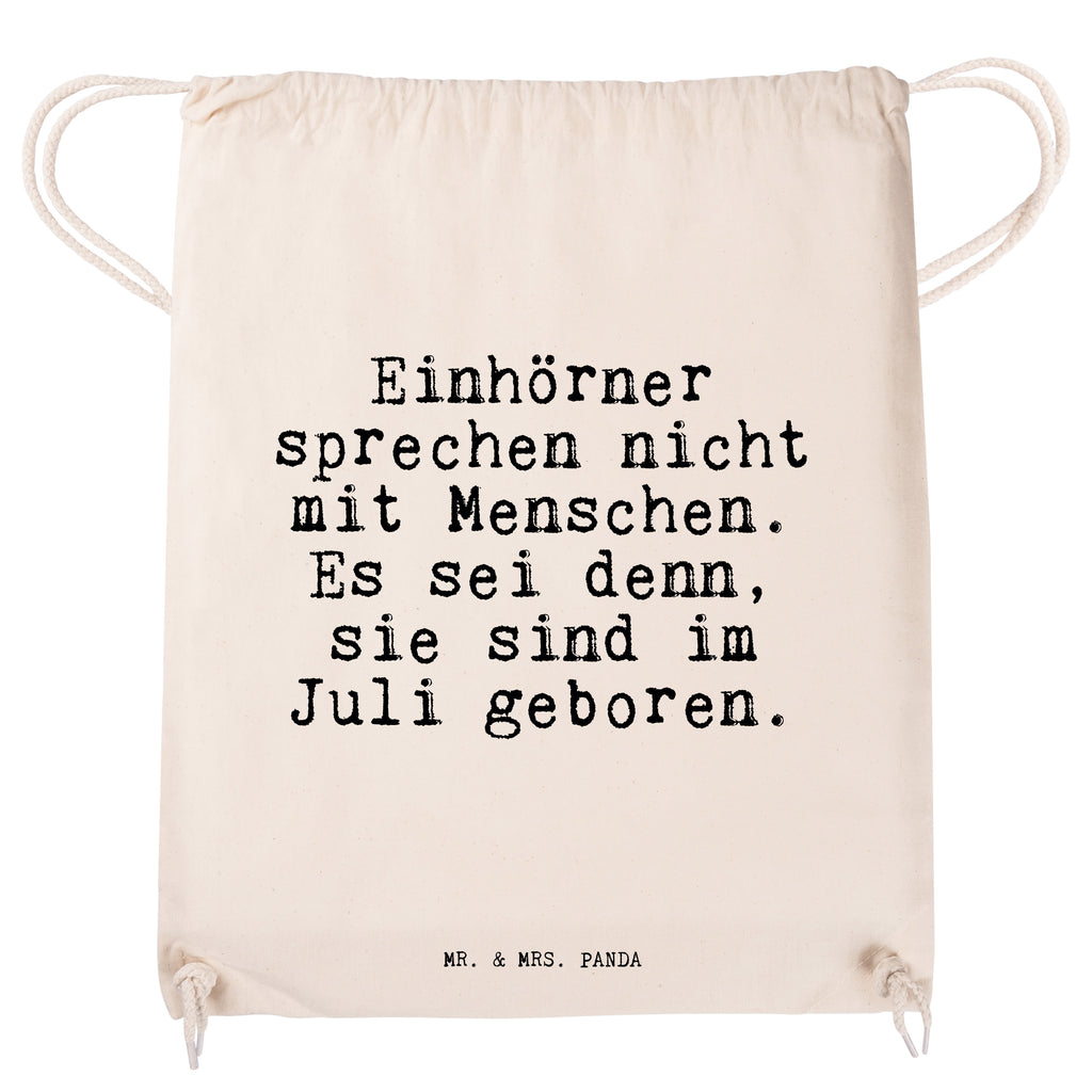 Sportbeutel Sprüche und Zitate Einhörner sprechen nicht mit Menschen. Es sei denn, sie sind im Juli geboren. Sportbeutel, Turnbeutel, Beutel, Sporttasche, Tasche, Stoffbeutel, Sportbeutel Kinder, Spruch, Sprüche, lustig, Weisheiten, Zitate, Spruch Sprüche Weisheiten Zitate Lustig Weisheit Worte