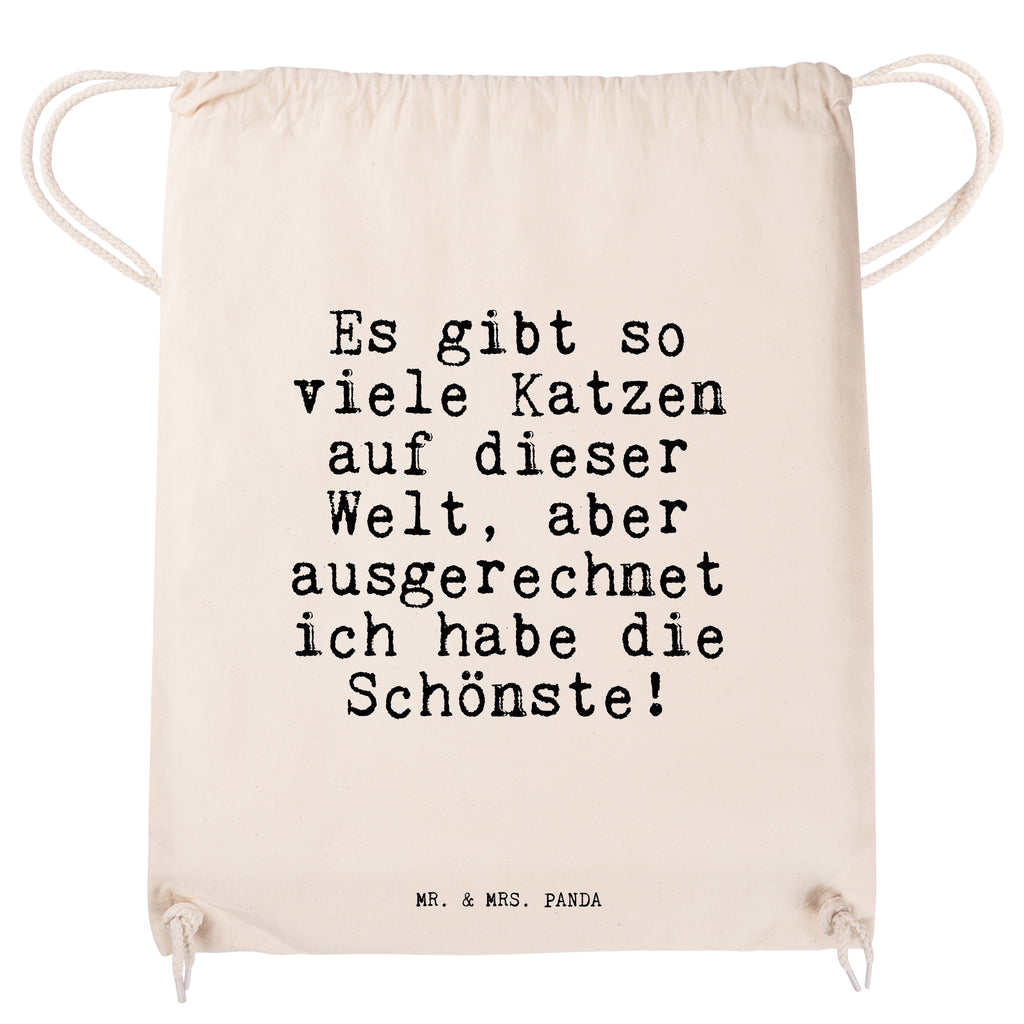 Sportbeutel Sprüche und Zitate Es gibt so viele Katzen auf dieser Welt, aber ausgerechnet ich habe die Schönste! Sportbeutel, Turnbeutel, Beutel, Sporttasche, Tasche, Stoffbeutel, Sportbeutel Kinder, Spruch, Sprüche, lustig, Weisheiten, Zitate, Spruch Sprüche Weisheiten Zitate Lustig Weisheit Worte