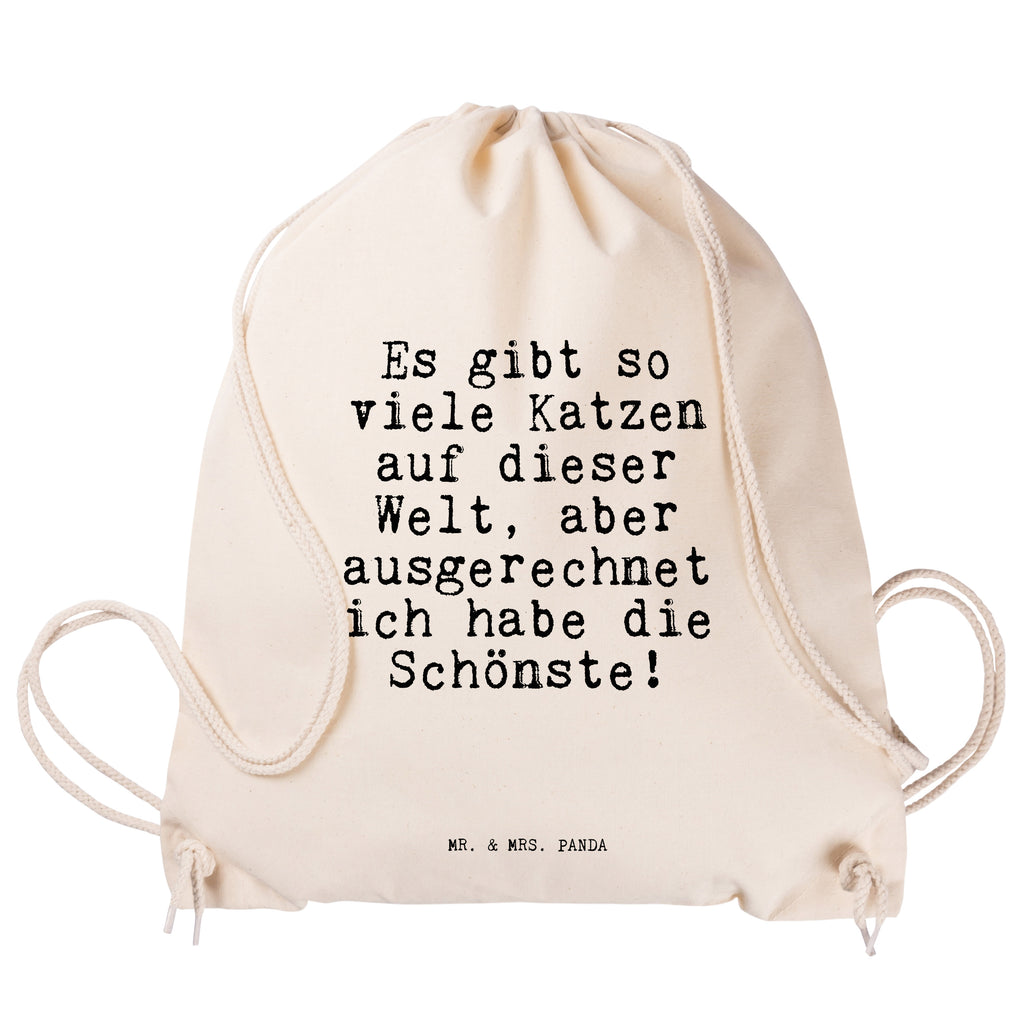 Sportbeutel Sprüche und Zitate Es gibt so viele Katzen auf dieser Welt, aber ausgerechnet ich habe die Schönste! Sportbeutel, Turnbeutel, Beutel, Sporttasche, Tasche, Stoffbeutel, Sportbeutel Kinder, Spruch, Sprüche, lustig, Weisheiten, Zitate, Spruch Sprüche Weisheiten Zitate Lustig Weisheit Worte