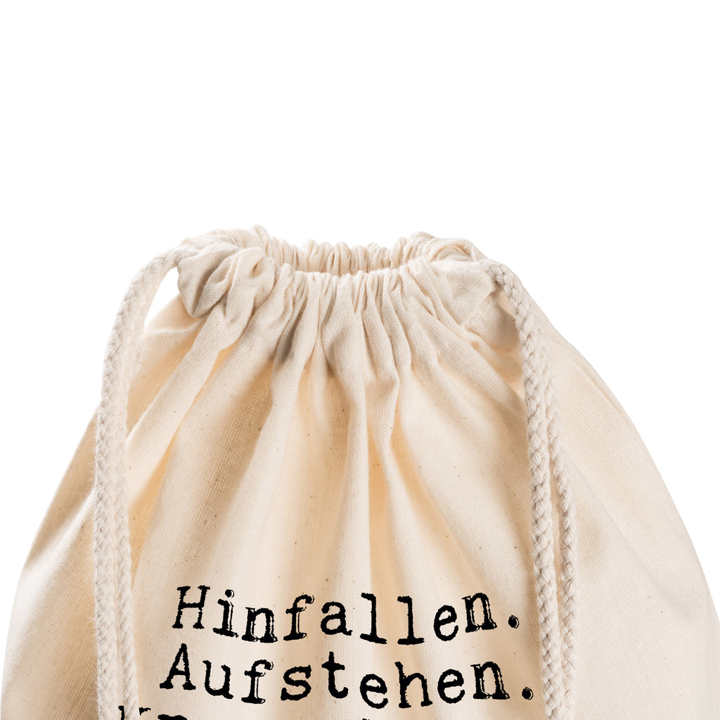Sportbeutel Sprüche und Zitate Hinfallen. Aufstehen. Krone liegen lassen. Eskalieren gehen. Sportbeutel, Turnbeutel, Beutel, Sporttasche, Tasche, Stoffbeutel, Sportbeutel Kinder, Spruch, Sprüche, lustig, Weisheiten, Zitate, Spruch Sprüche Weisheiten Zitate Lustig Weisheit Worte