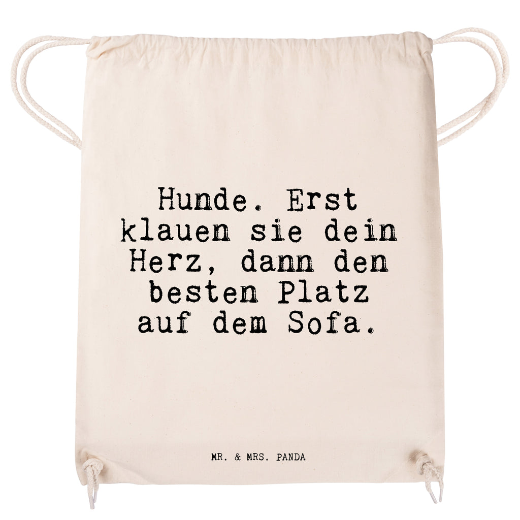 Sportbeutel Sprüche und Zitate Hunde. Erst klauen sie dein Herz, dann den besten Platz auf dem Sofa. Sportbeutel, Turnbeutel, Beutel, Sporttasche, Tasche, Stoffbeutel, Sportbeutel Kinder, Spruch, Sprüche, lustig, Weisheiten, Zitate, Spruch Sprüche Weisheiten Zitate Lustig Weisheit Worte